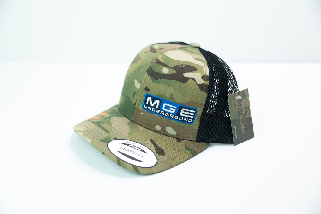 Classic Snapback- Green Camo