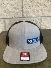 Load image into Gallery viewer, Richardson Flat Bill Snapback Heather/Black
